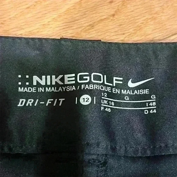 Nike Golf Women's Black Athletic Skort Size 12 Casual Stretchy - Picture 4 of 9